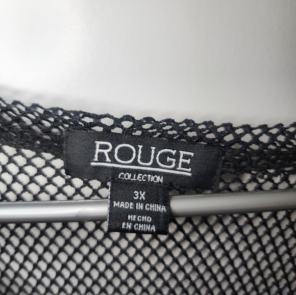 Ladies mesh swimsuit cover up - Picture 2 of 4